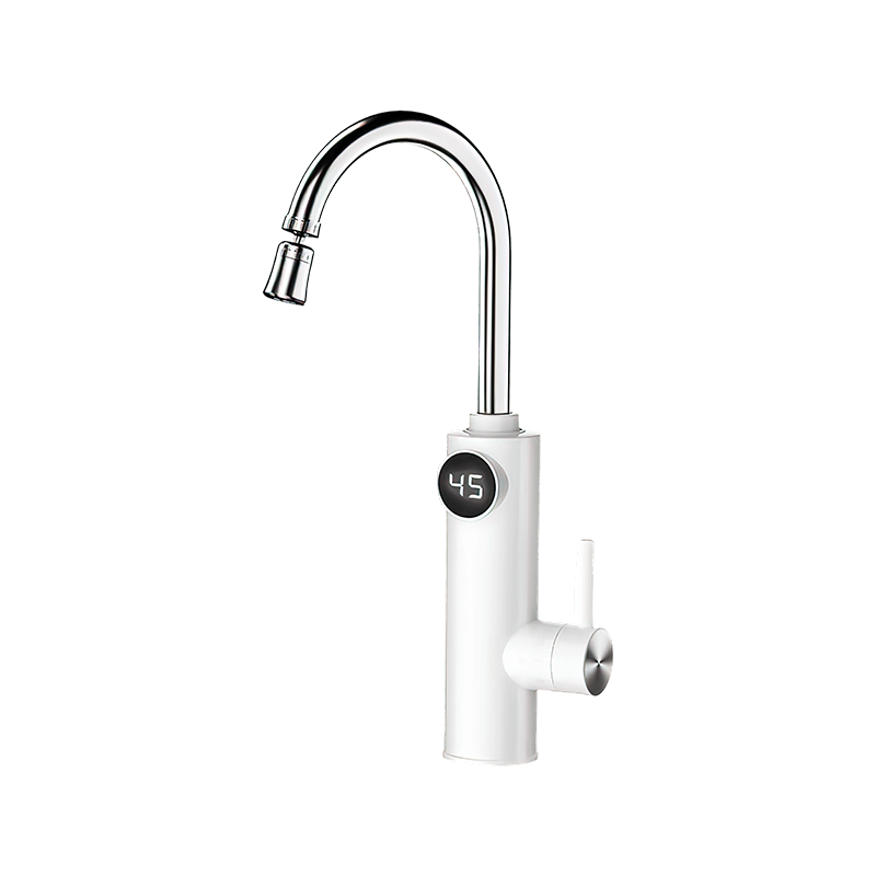 SS-02-34 tubo rotativo de 360 graus elétrico torneira de água quente cozinha