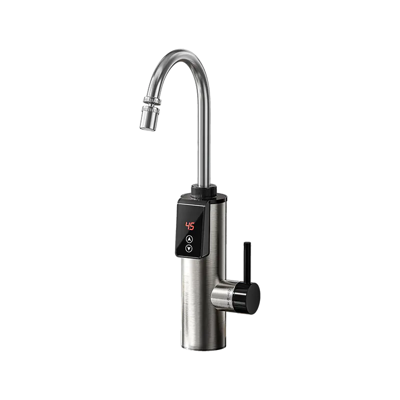 BS-09-34 torneira de água quente elétrica instantânea com temperatura ajustável em aço inoxidável com termostato BS-09-34 torneira de água quente elétrica instantânea com temperatura ajustável em aço inoxidável com termostato