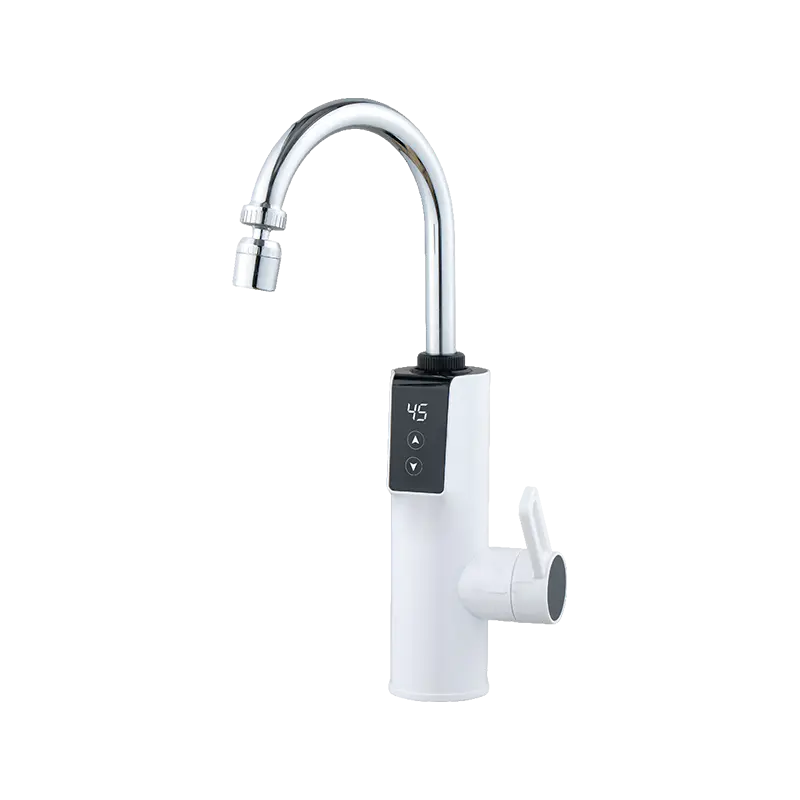 SS-09-34 ajuste de temperatura inteligente ABS torneira elétrica de água quente aquecimento instantâneo torneira aquecedor elétrico de água