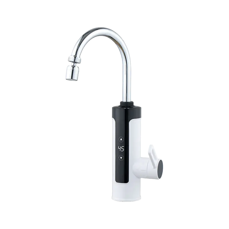 SS-10-34 Torneira termostática grande com display LED instantâneo para aquecedor de água quente