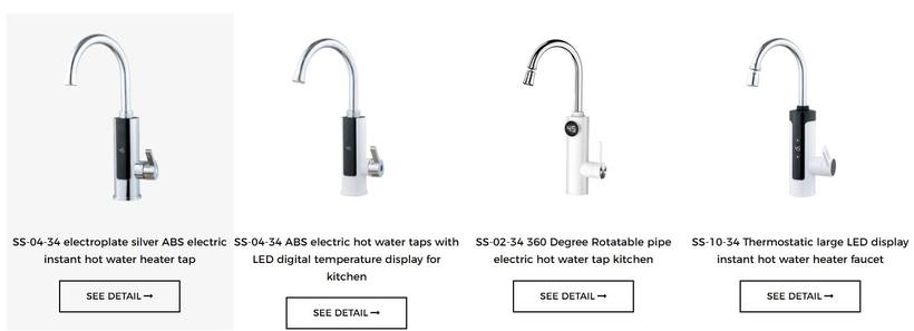 NINGBO MAITENG SS Series Instant Electric Hot Water Faucets